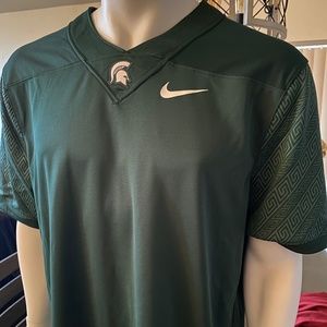 New Nike On Field Michigan State University football jersey